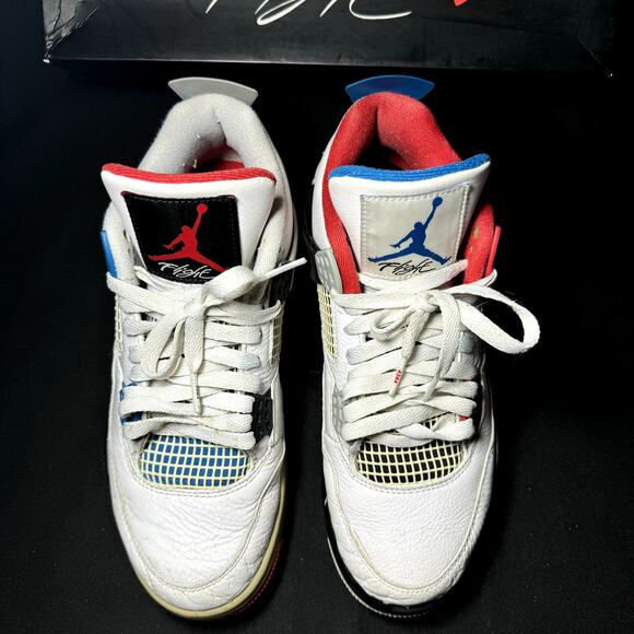 Size 8 - Nike Air Jordan 4 Retro SE What The 4 2019 Men's Shoes - Picture 4 of 8